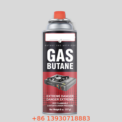 Il bene durevole fuori ha fissato la stampa del peso portatile della cartuccia 227g della stufa di gas