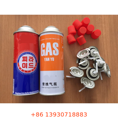 Cartuccia portatile a perfetta tenuta del gas del butano per le stufe di campeggio 400ml riutilizzabili