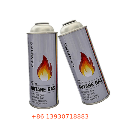 Sicuro latta riutilizzabile del butano del gas delle scatole metalliche 227g di Gasone del combustibile del butano
