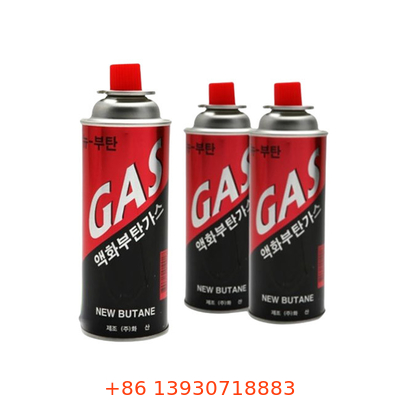 Bombola a gas di cottura all'aperto della cassetta 400ml del trasporto della bombola di gas facile del butano