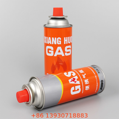 Peso di campeggio riutilizzabile del diametro 220g di capacità 65mm della bottiglia di gas del barbecue 400ml