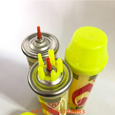 Bottiglia più leggera riutilizzabile della ricarica del gas del butano da 80 ml per la cucina ed il BARBECUE