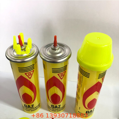 Leggero e conveniente 80 ml per andare all'aperto, ricarica di gas butano per cannello