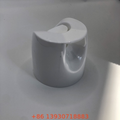 Cappuccio della bottiglia di spray di plastica bianca progettazione ergonomico
