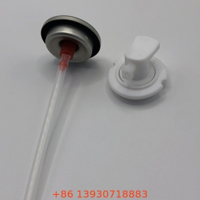 Componente di valvola di spruzzo industriale con guarnizione interna buttica e tubo di immersione naturale standard