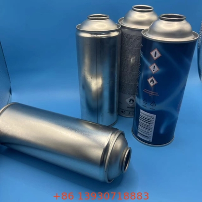 Prodotto da cottura Butanato, contenitore di gas con dimensioni di 65 x 158 mm