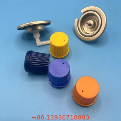 Valvola portabile per stufe a gas affidabile e resistente con guarnizione interna Buna