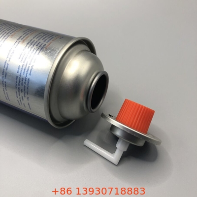 Valvola per cartucce di gas ad alta sicurezza con guarnizione esterna Buna senza campione