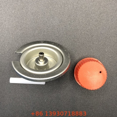 Gasket interno Buna Camping Valve di gas Materiale PP per apparecchi di cucina all'aperto