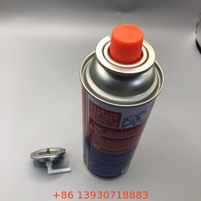 Valvola dritta stelo di butano Valvola di gas Buna Guarnizione interna Maniglia nera per apparecchi a gas