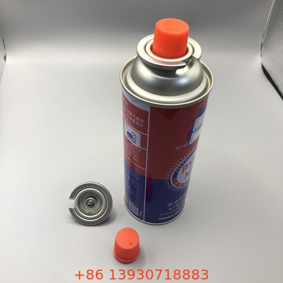 Valvola del gas di butano per la bombola del carburante di butano e la cartuccia del gas di butano