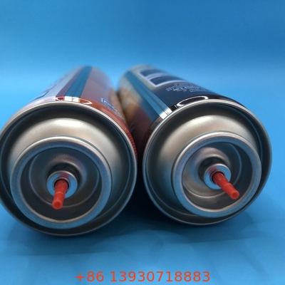Valvola di riempimento del gas di butano metallico e plastico con applicazione per riempimento del gas di butano