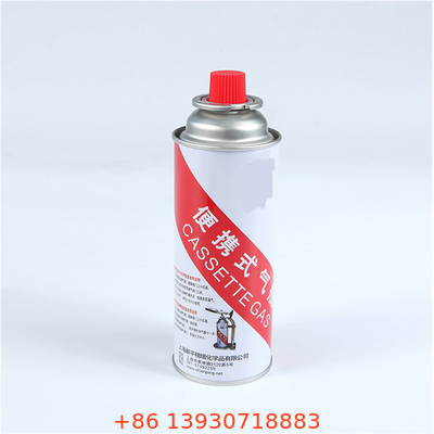 Acceptabile ODM butano vaso di gas con gas di butano e gas più leggero