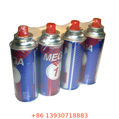 ODM Acceptabile Butan gas canister per disegno del logo personalizzato