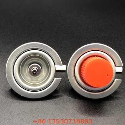 Valvola di gas butano per campeggio con 1/4 pollice NPT Outlet Tinplate e applicazione PP