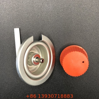 Valvola portatile per stufe a gas con tipo di valvola dritta e molla in acciaio inossidabile