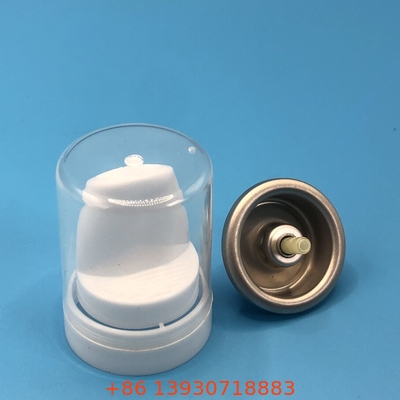 Valvola di mousse per capelli in aerosol invertito in alluminio dorato per applicazioni precise