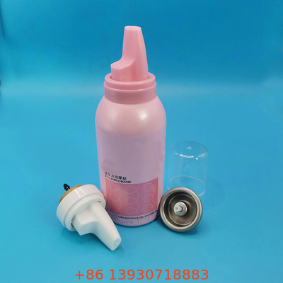 Compatto capelli Mousse Spray Valve Portatile Soluzione di Styling On the Go