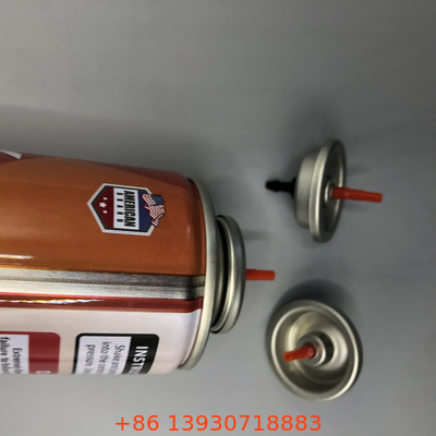 Valvola di riempimento per accendini a gas a temperatura normale con guarnizione interna Buna ricaricabile Durable