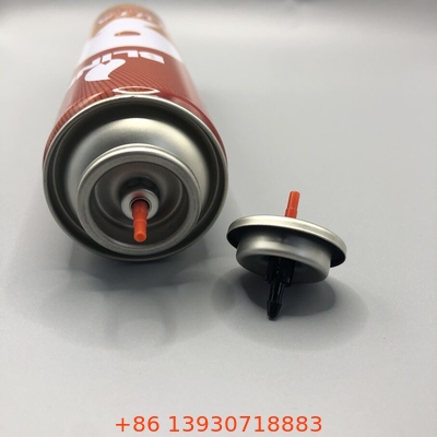 Valvola di riempimento conveniente per accendini a gas con guarnizione esterna Buna per accendini