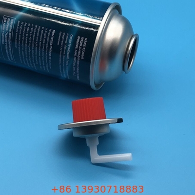 Valvola a gas di butano a molla in acciaio inossidabile con stelo di valvola in ottone per filo di ingresso CGA 600