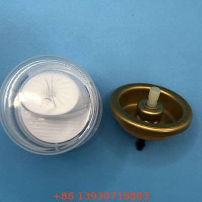 1 Inch Silver/Golden Aluminum Aerosol Foam Valve for Hair Mousse Sprays