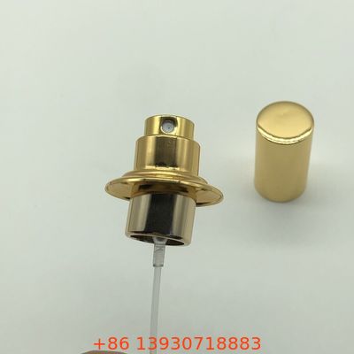 Premium Perfume Pump Mist for Luxury Fragrance Brands with Gold Finishes