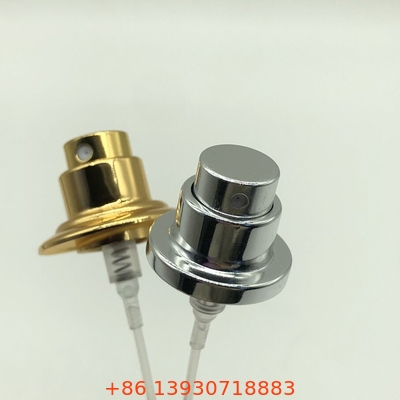 Spruzzatori OEM per profumi di lusso con finiture in oro e argento