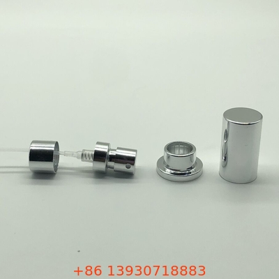 Pompa per profumi nero opaco di qualità superiore per collezioni di profumi di design con meccanismo di blocco sicuro