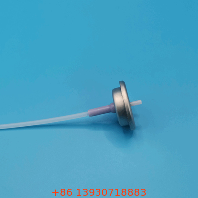 Valvola aerosol argento misurata con attuatore a pulsante per 0,1-0,2 Ml/s