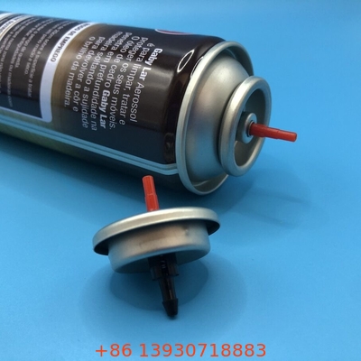 Valvola di ricarica per accendini a gas da un pollice per accendini di sigarette Materiale di plastica o metallo