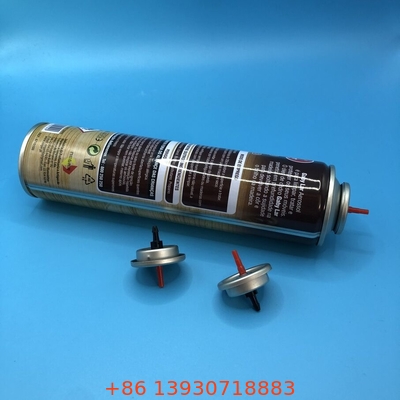 Valvola di riempimento del gas lighter Buna per manipolazione ergonomica