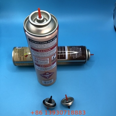 Valvola di riempimento del gas lighter Buna per manipolazione ergonomica