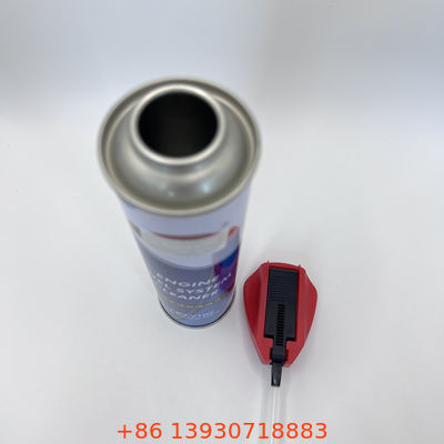 Attuatore a spruzzo aerosol con tubo di prolunga per prodotti per la pulizia industriale