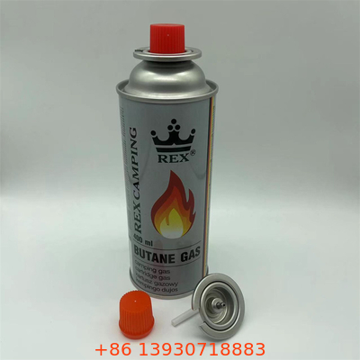220 g e 227 g Canister giallo di gas butano per gas butano e gas più leggero