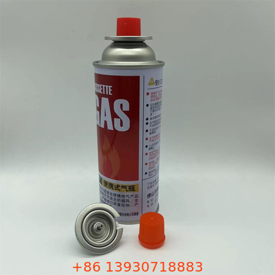 Gas Butano Gas Butano Canister di gas Arancione Etc 65 X 158 mm per gas più leggero