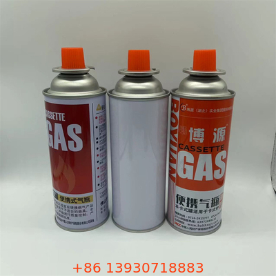 Gas Butano Gas Butano Canister di gas Arancione Etc 65 X 158 mm per gas più leggero
