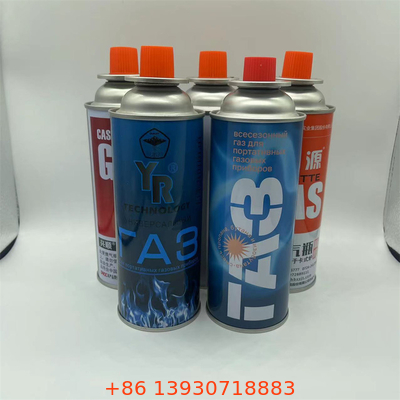 Gas Butano Gas Butano Canister di gas Arancione Etc 65 X 158 mm per gas più leggero