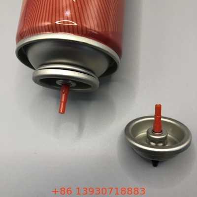 Valvola di riempimento del gas per butano universale leggero con montaggio ergonomico