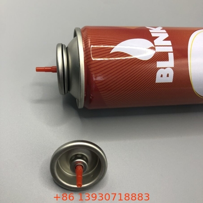 Valvola di riempimento del gas per butano universale leggero con montaggio ergonomico