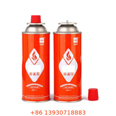 Valvola per stufa a gas al butano con copertura rossa adatta per cartucce di butano