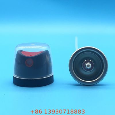 Valvola spray deodorante per il corpo profumato con struttura metallica durevole a prova di perdite