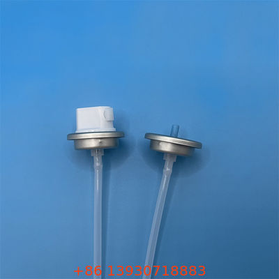 Attivatore a valvola per kit MDF ergonomico di precisione per aerosol di deodoranti per ambienti e prodotti per la casa, caratterizzato da controllo fluido e aspetto estetico