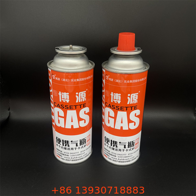 Cartuccia di carburante di butano di alta qualità per stufe da campeggio e griglie all'aperto. Cartuccia di 8 once ad alte prestazioni.