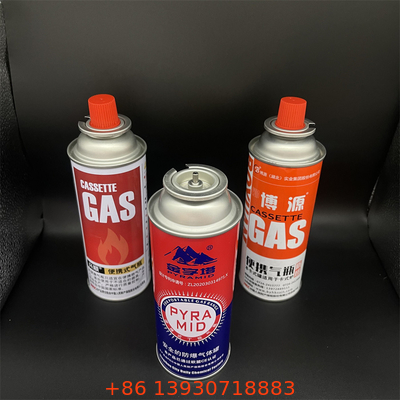 Cartuccia di carburante di butano di alta qualità per stufe da campeggio e griglie all'aperto. Cartuccia di 8 once ad alte prestazioni.