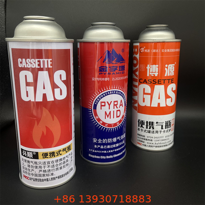 Cisterna di gas da cucina compatta e portatile per le avventure all'aria aperta - ideale per il campeggio e lo zaino