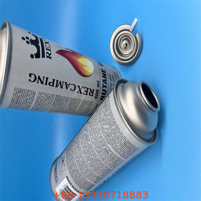 Valvola per fornello a butano con coperchio di sicurezza rosso per fornelli da campeggio portatili