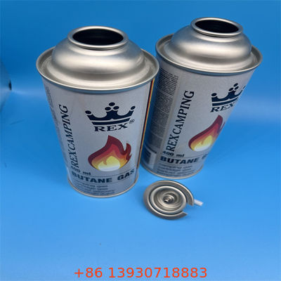 Valvola per stufa a gas al butano con copertura rossa adatta per cartucce di butano