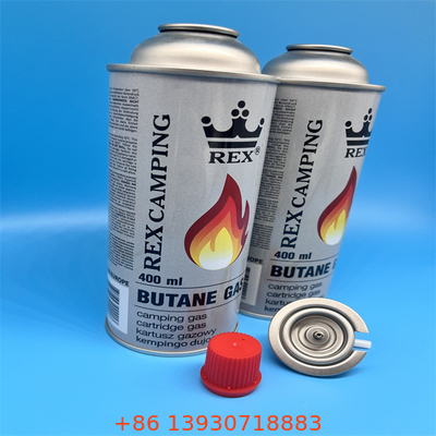 Cisterna di gas di butano ricaricabile di qualità superiore per cucina all'aperto e stufe portatili con valvola di sicurezza a prova di perdite