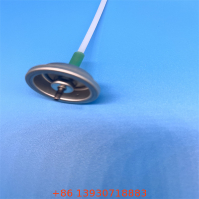 Valvola aerosol di alluminio a misura di utilizzo singolo pulsante attuatore finitura argento Tianjin campione disponibile